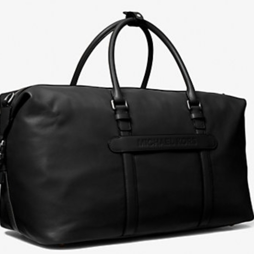 Michael Kors Black Duffel Bag - Varick - Picture 4 of 10